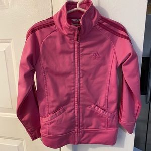 Adidas Pink 2-piece Track set Sz 4